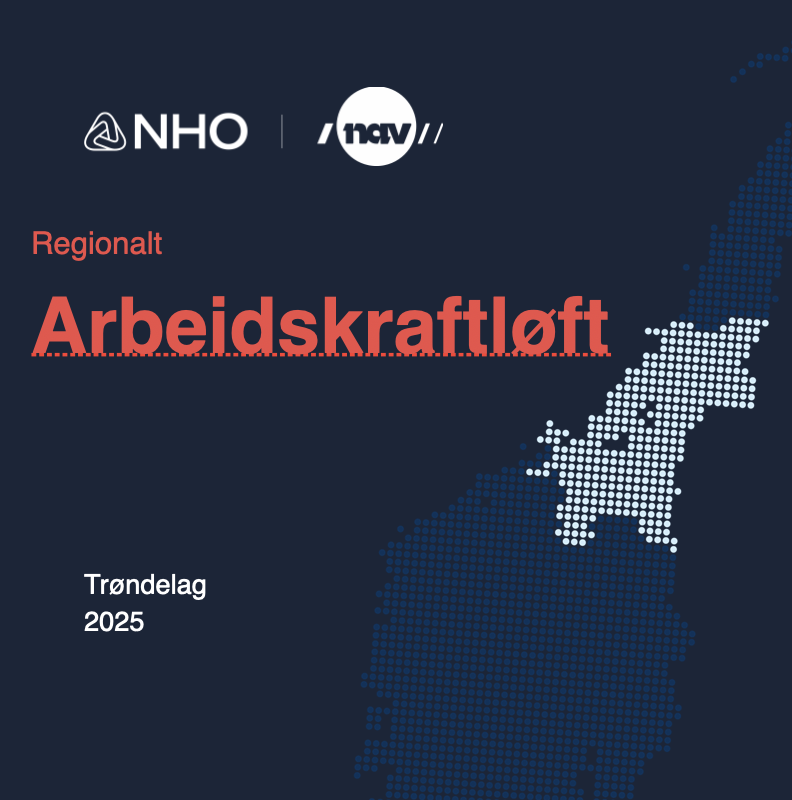 Rapport: Regionalt arbeidskraftsløft i Trøndelag